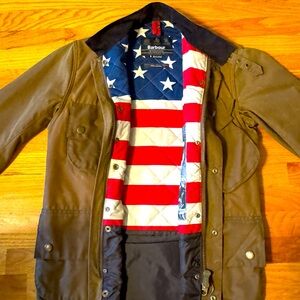 Barbour International Steve McQueen Baker Waxed Jacket size small